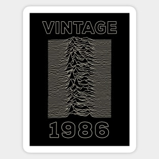 Vintage 1986 - Unknown Pleasures Sticker